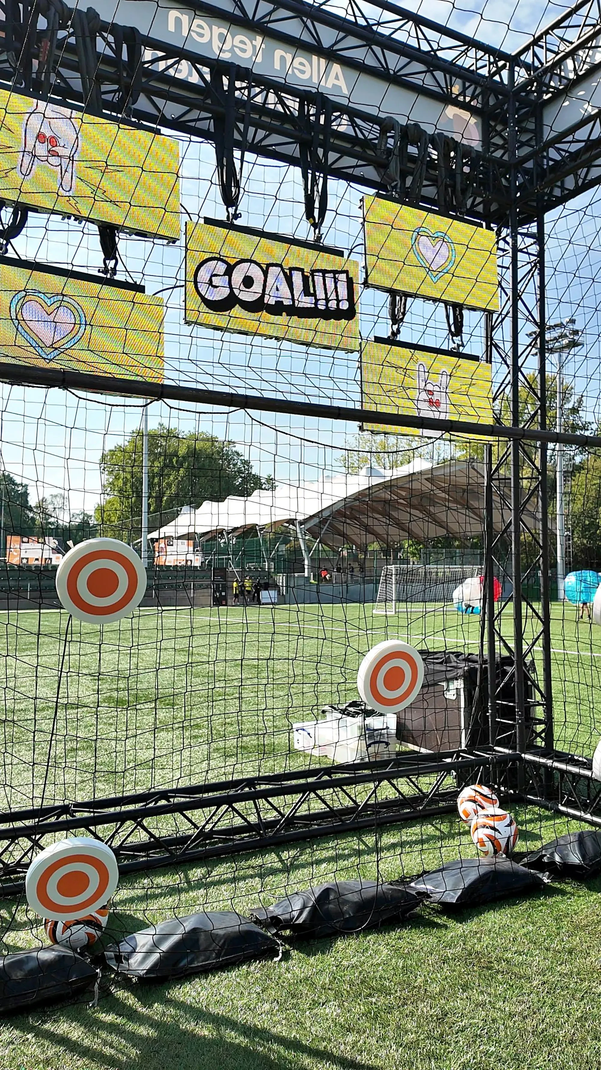 Doelwitten voor een voetbalkooi — beeld 3